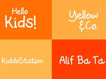 Caramelia - Playful Children Typeface