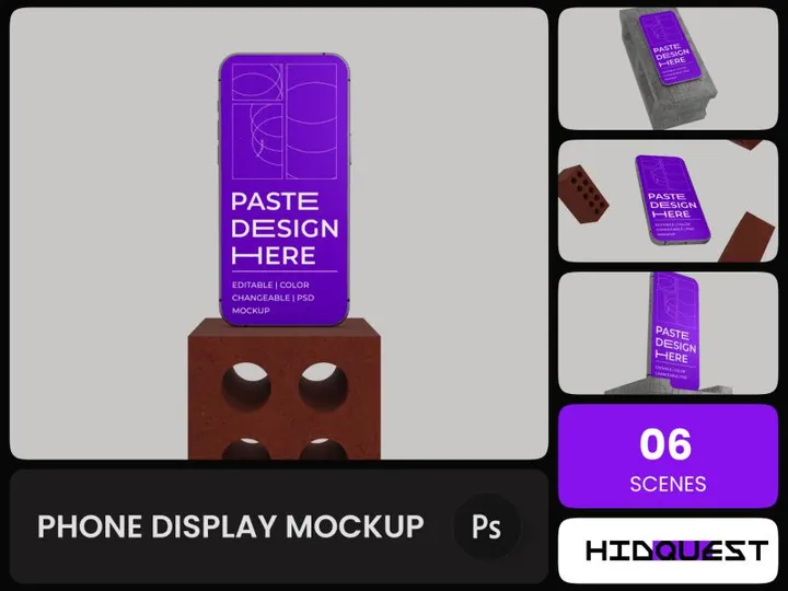 Phone Display Mockup