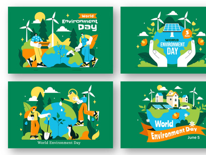 9 World Environment Day Illustration