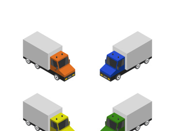 isometric truck preview picture