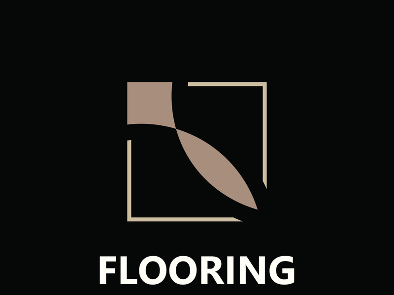 Flooring Logo design, custom Layer Vector elegant business store building