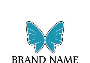 Butterfly logo design
