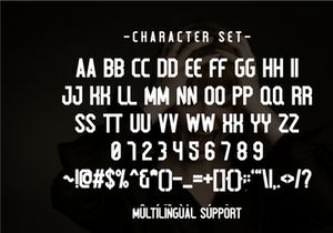 Hysteria - Condensed Sans Serif