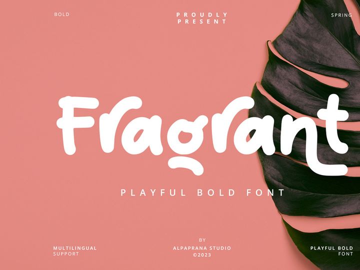 Fragrant - Playful Font