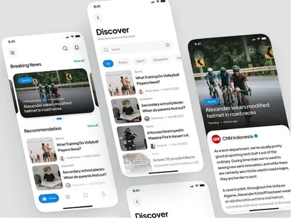Inciter - Short News App & Web, Blog App with Laravel Admin Panel for Android & iOS v1.0