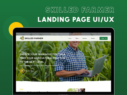 Farming Landing Page