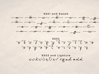Atakana - Handwriting Script Font