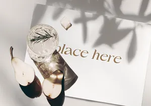 Elegant Placemat PSD Mockup