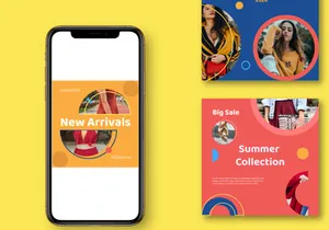 Ellipse Fashion Instagram Template