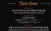 Three Clover - Blackletter Font