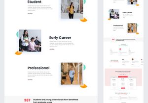LearnIt - Online Courses & Education Figma Template