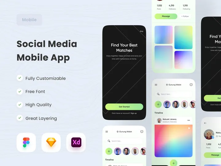 Social Media Mobile App😂 preview picture