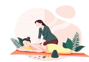 M141_Massage Service Illustrations