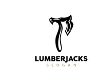 Axe Logo Simple Design Illustration Symbol Template