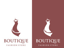 Women's clothing logo design.