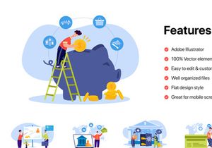 Financial Illustrations Pack