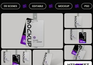 Lanyard Mockup
