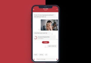 Social Dating iOS App UI