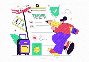 10 Travel Insurance Illustration