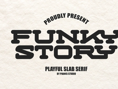 Funky Story - Playful Slab Serif