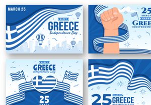 13 Happy Greece Independence Day Illustration