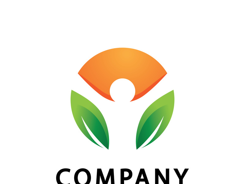 Healthy life People Logo template. Vector illustration.