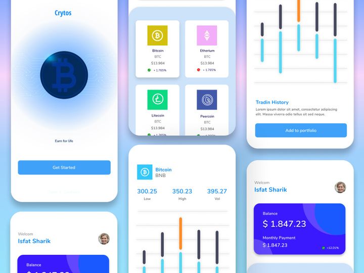 Yoga Mobile Apps Design