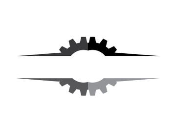 Gear icon logo vector preview picture