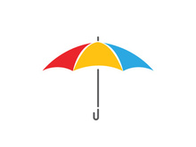 Umbrella icon vector design