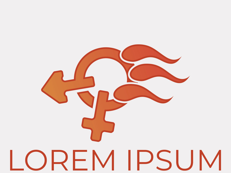 Gender logo design