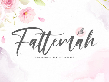 Fattemah - Handwritten Font preview picture