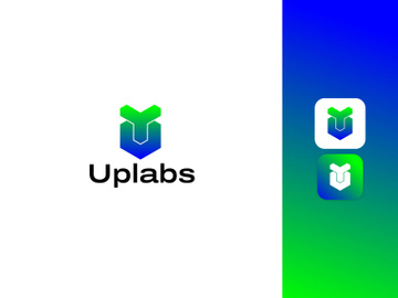 Letter U Logo Design - Lettermark Logo - Business Logo - preview picture