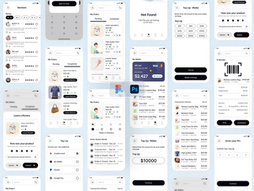 eCommerce App Concept UI Kits Vol_03 preview picture