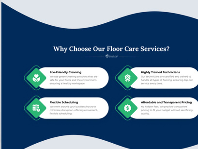 Floor Cleaning Services UI Kit