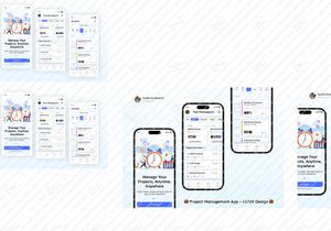 🔹 Task Management UI Concept 🔹