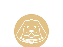 Dog logo vector design icon illustration template
