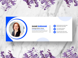 Corporate Email Signature Template Ver-20 preview picture