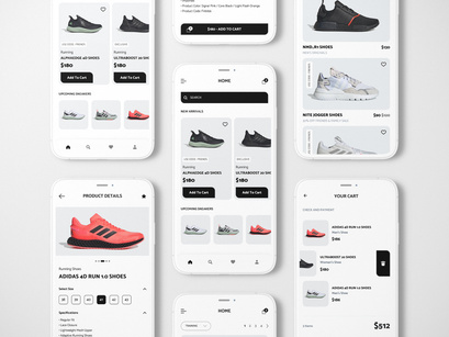 Adidas shoes store by Designer Techcronus ~ EpicPxls