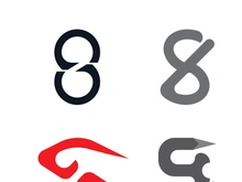 Business corporate S letter logo design vector