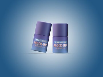 Small Cosmetic Bottle Mockup [Free] preview picture