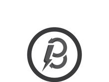 B letter logo template vector illustration