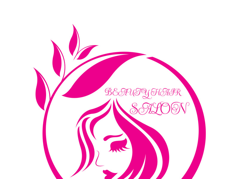 Women beauty, salon, spa, hair minimalist logo design inspiration
