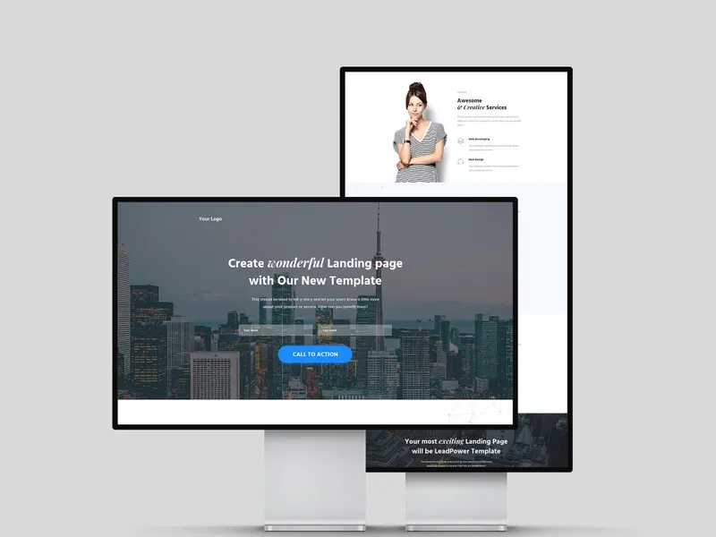 Corporate business UI kits design
