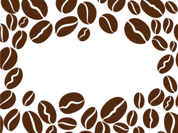 Coffee bean icon illustration preview picture