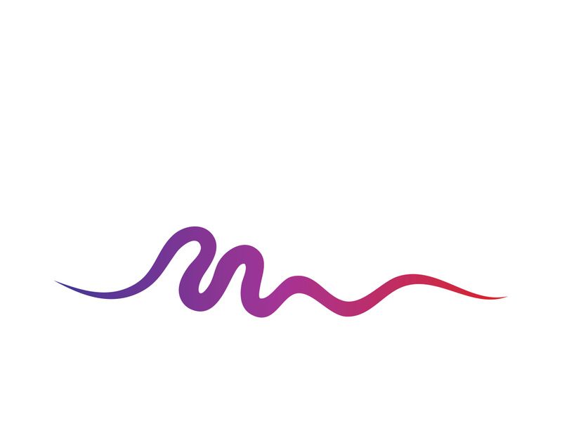 Sound waves vector illustration design template