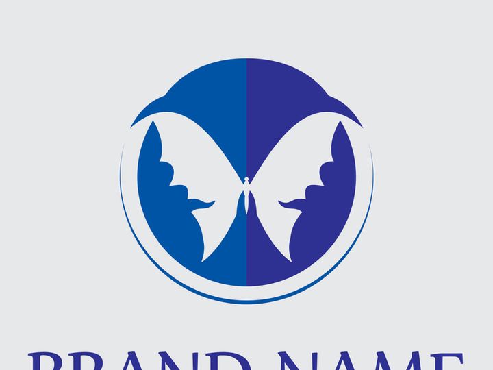 Butterfly logo design