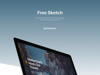 Personal website - Free template (Sketch) on Behance