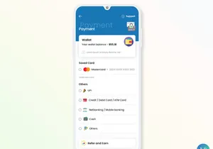 Bike Ride Taxi Booking and Products Delivery Mobile App UI Kit