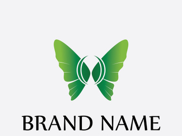 Butterfly logo design preview picture