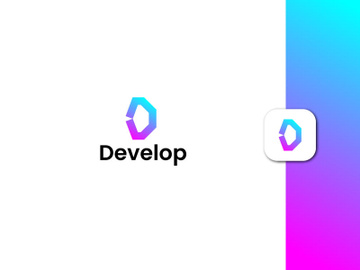 Lettermark Logo - Letter D Logo - Gradient Logo - Business Logo Design preview picture